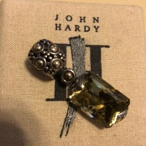 John Hardy Peridot Sterling and Gold Enhancer